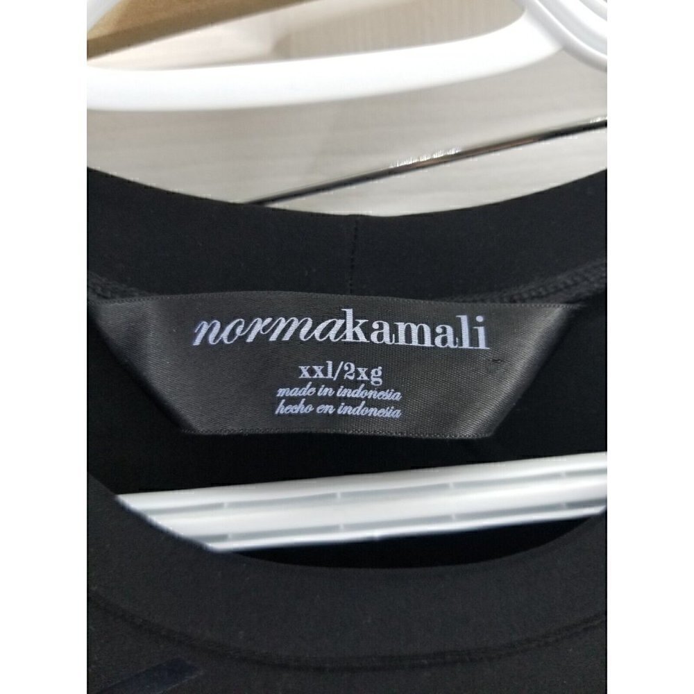 Norma Kamali "love" tshirt Black Size XXL - Picture 3 of 5